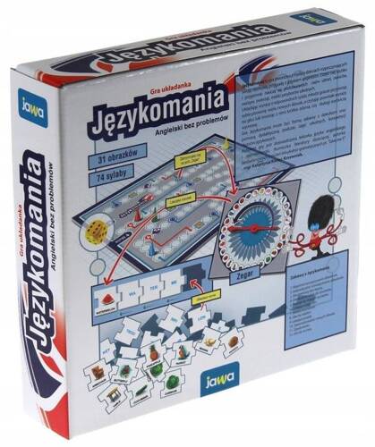 JAWA GRA UKŁADANKA JĘZYKOMANIA ANGIELSKI 001366