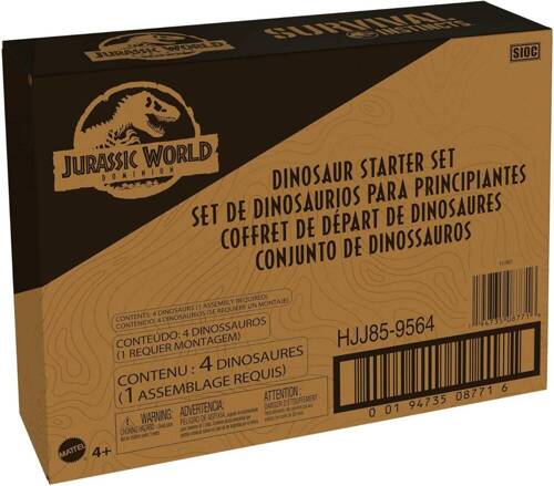 Jurassic World 4 Dinozaury Megaraptor Pteranodon Blue Dilofozaur Dziki Ryk