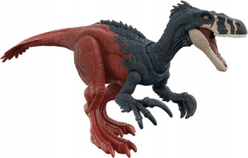 Jurassic World Dominion Dziki Ryk Dinozaur Megaraptor z dźwiękiem HGP79