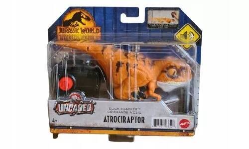 Jurassic World Uncaged Click Tracker Jeżdżący Dinozaur Atrociraptor HBD53