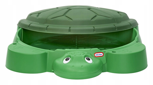 Little Tikes Piaskownica Składana Żółw z pokrywą Sandbox 664526