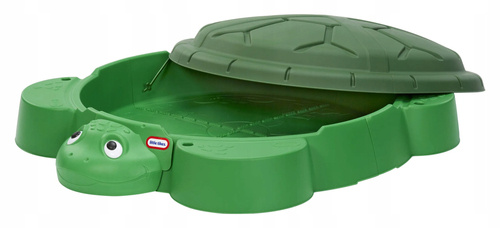 Little Tikes Piaskownica Składana Żółw z pokrywą Sandbox 664526