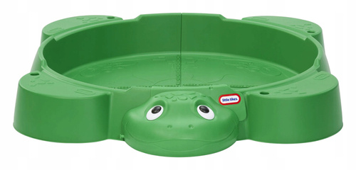 Little Tikes Piaskownica Składana Żółw z pokrywą Sandbox 664526