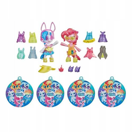 MY LITTLE PONY KUCYK PINKIE I DJ + 30 AKC. HASBRO F1286