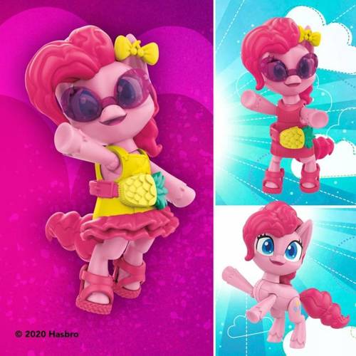 MY LITTLE PONY KUCYK PINKIE I DJ + 30 AKC. HASBRO F1286