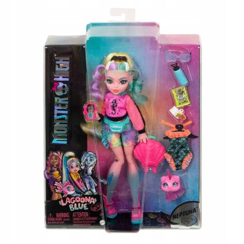 Monster High Lalka Lagoona Blue HHK55