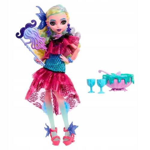 Monster High Monster Ball Lalka Lagoona Blue HNF71