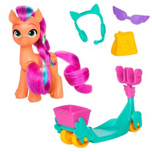 My Little Pony Karnawałowe Kreacje Kucyk Sunny Starscout na hulajnodze