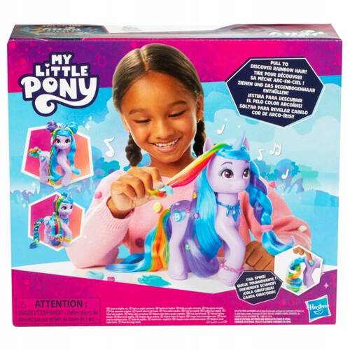 My Little Pony Kucyk Izzy Moonbow z magicznymi włosami dźwięki Hasbro F8825