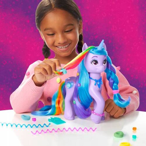 My Little Pony Kucyk Izzy Moonbow z magicznymi włosami dźwięki Hasbro F8825