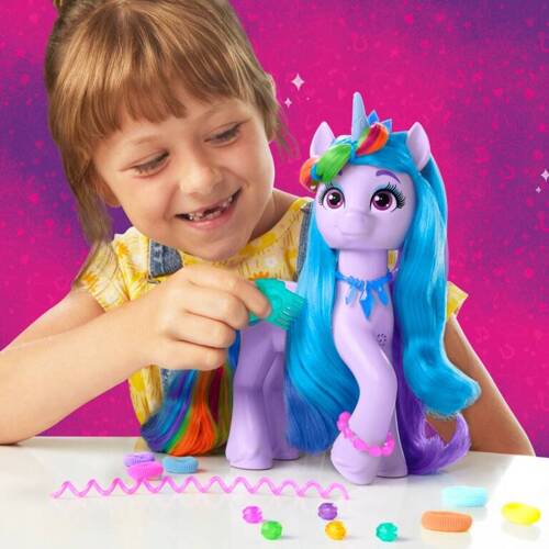 My Little Pony Kucyk Izzy Moonbow z magicznymi włosami dźwięki Hasbro F8825