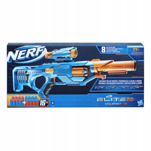 NERF ELITE 2.0 EAGLEPOINT RD 8 HASBRO F0423