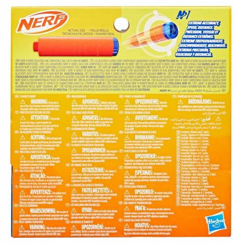 NERF N-Series Wyrzutnia Blaster Flex 2 strzałki N1 Hasbro F8623