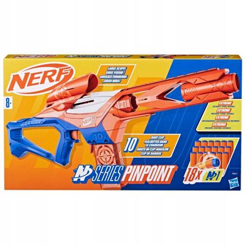 NERF N-Series Wyrzutnia Blaster Pinpoint 18 strzałek N1 Hasbro F8621