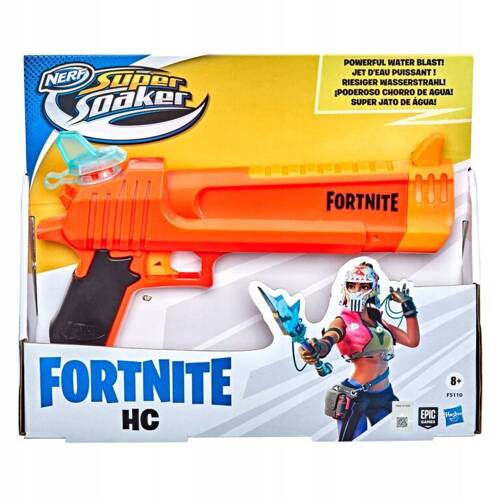 NERF Super Soaker Pistolet Wyrzutnia na wodę Fortnite HC Hasbro F5110