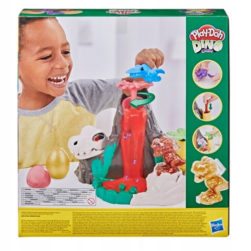 PLAY DOH SLIME DINO WYSPA DINOZAURÓW LAWA HASBRO F1500