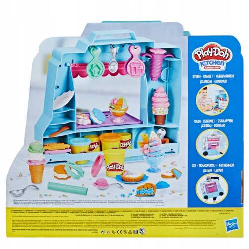 Play-Doh Ciastolina Zestaw Ciężarówka z lodami lodziarnia Hasbro F1390