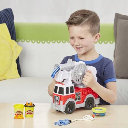 Play-Doh Ciastolina Zestaw Duży Wóz Strażacki Hasbro E6103