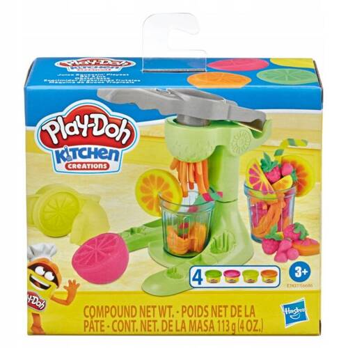 Play-Doh Kitchen Ciastolina Zestaw Wyciskarka do soków Hasbro E7437