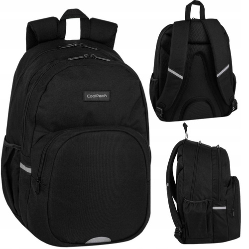 Plecak Szkolny Młodzieżowy Rider Black Coolpack F141877