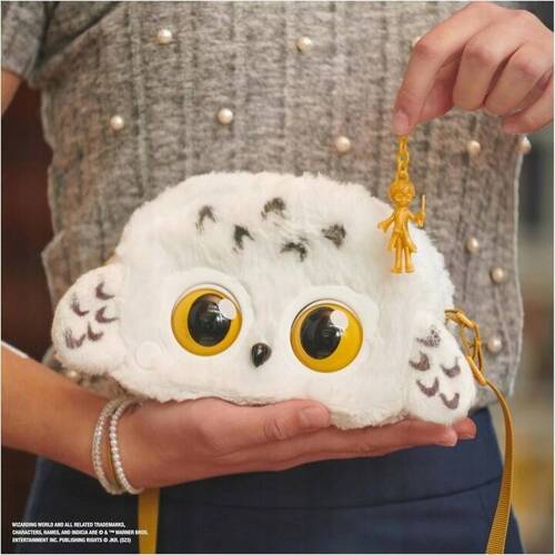 Purse Pets Interaktywna Torebka Harry Potter Sowa Hedwida z dźwiękiem