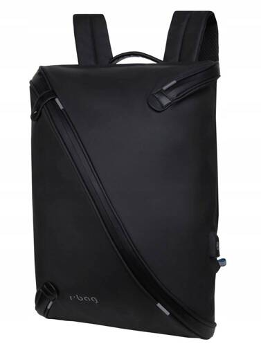 R-Bag Acro Plecak miejski na laptopa 13-15,6" z USB Black Z071