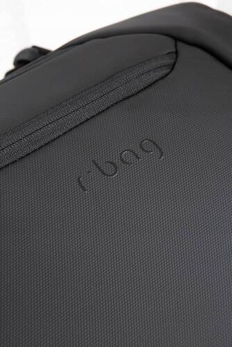 R-Bag Barel Plecak miejski na laptopa 13-15,6" z USB Black Z401