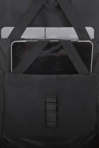 R-Bag Fort Plecak miejski na laptopa 13-15,6" z USB Black Z051