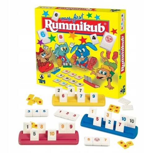 RUMMIKUB MY FIRST GRA LICZBOWA DLA DZIECI 02104