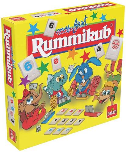 RUMMIKUB MY FIRST GRA LICZBOWA DLA DZIECI 02104