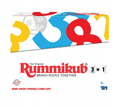 Rummikub 3w1 Gra liczbowa Tm Toys LMD8613