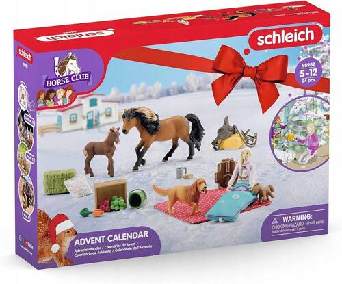 SCHLEICH KALENDARZ ADWENTOWY HORSE CLUB 98982