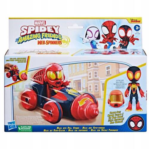 SPIDER-MAN SPIDEY DRILL SPINNER + MILES MORALES HASBRO F7253