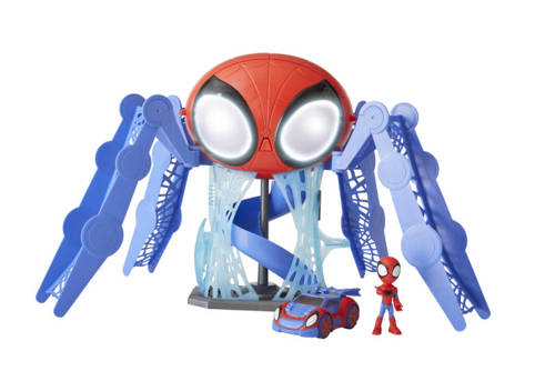 SPIDERMAN SPIDEY SIEDZIBA GŁÓWNA CENTRUM PAJĄKA HASBRO F1461