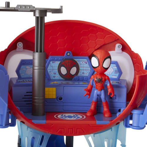 SPIDERMAN SPIDEY SIEDZIBA GŁÓWNA CENTRUM PAJĄKA HASBRO F1461