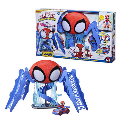 SPIDERMAN SPIDEY SIEDZIBA GŁÓWNA CENTRUM PAJĄKA HASBRO F1461