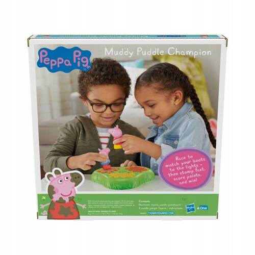 ŚWINKA PEPPA GRA MUDDY PUDDLE CHAMPION HASBRO F4262