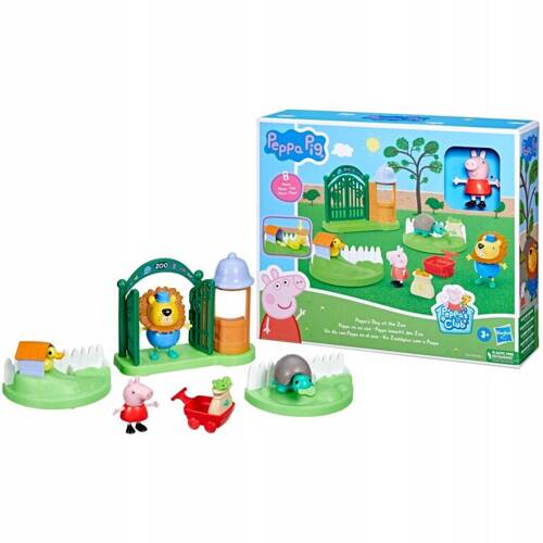 ŚWINKA PEPPA WYCIECZKA DO ZOO 2 FIGURKI HASBRO F6431