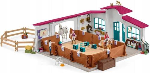 Schleich Horse Club Arena Jeździecka dla koni figurki akcesoria SLH42639