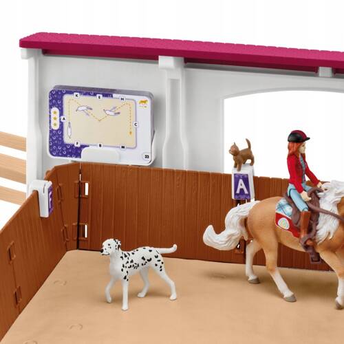 Schleich Horse Club Arena Jeździecka dla koni figurki akcesoria SLH42639