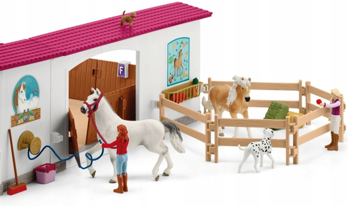 Schleich Horse Club Arena Jeździecka dla koni figurki akcesoria SLH42639