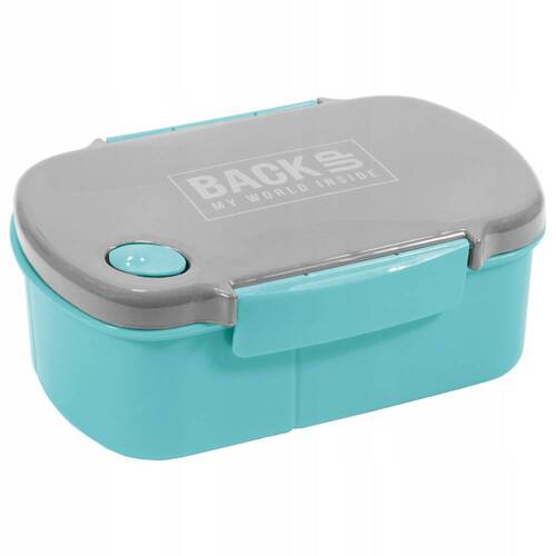 Śniadaniówka Lunch Box 3 przegródki Backup B38 turkus Derform SB5B38