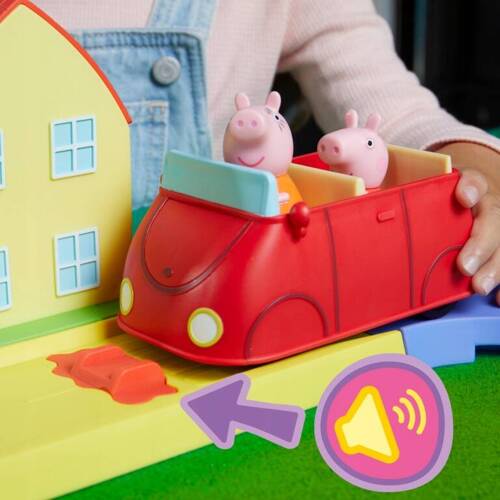 Świnka Peppa Odjazdowa wycieczka Świnki Peppy + pojazd Hasbro F4822