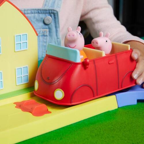 Świnka Peppa Odjazdowa wycieczka Świnki Peppy + pojazd Hasbro F4822