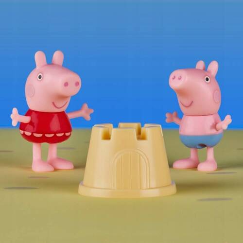 Świnka Peppa Wakacyjny Plażowy Kamper + 4 figurki Hasbro F3632