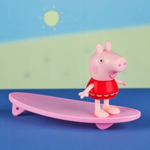 Świnka Peppa Wakacyjny Plażowy Kamper + 4 figurki Hasbro F3632