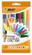 BIC Długopis Cristal Multi Colour mix Pouch 10szt