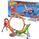 Hot Wheels Track Builder Tor rajdowy z napędem Power Shift 5 autek FCF18