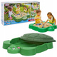 Little Tikes Piaskownica Składana Żółw z pokrywą Sandbox 664526