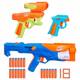 NERF N-Series Zestaw 3 blastery Gear Up Pack 18 strzałek N1 Hasbro F8633